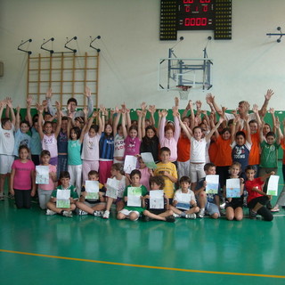 Sanremo: festa del minibasket della scuola Rodari di Poggio