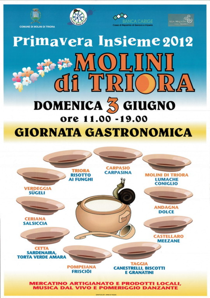 Domani a Molini di Triora la festa ‘Primavera Insieme’ Domani a Molini di Triora la festa ‘Primavera Insieme’