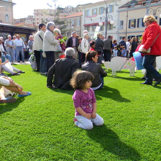 Sanremo: manifestazione di ieri in piazza Colombo, parla l'ideatrice del sit-in Sanremo: manifestazione di ieri in piazza Colombo, parla l'ideatrice del sit-in