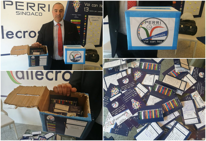 Vallecrosia: il candidato Sindaco Fabio Perri legge le proposte dei cittadini “Abbiamo ricevuto 150 cartoline, ne terremo conto per stilare il nostro programma” (Video)