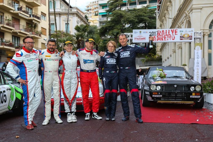Nel Campionato Italiano Rally Auto Storiche 'Lucky' e Fabrizia Pons vincono la 32a edizione del 'Sanremo Rally Storico'