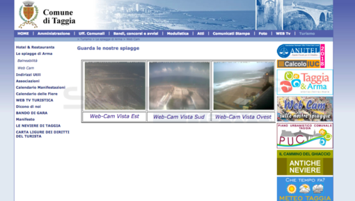 Le spiagge di Arma di Taggia irriconoscibili nelle webcam del Comune. Conio: “Situazione irrisolta che abbiamo ereditato”