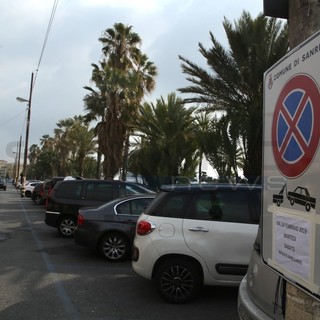La zona che ospiterà i banchi La zona che ospiterà i banchi