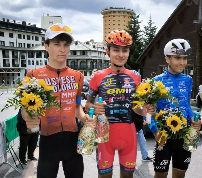 Collegno - Sestriere 2024, il sanremese Lorenzo Basso si piazza terzo