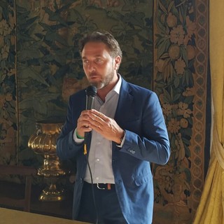 Oggi pomeriggio il presidente dell’Assemblea legislativa della Liguria Alessandro Piana alla rassegna delle confraternite gastronomiche organizzata a Tagliolo Monferrato