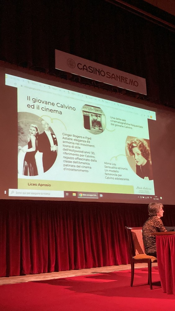 Sanremo: presentato questa mattina l’itinerario turistico-letterario Italo Calvino curato dalle professoresse Laura Guglielmi e Veronica Pesce Sanremo: presentato questa mattina l’itinerario turistico-letterario Italo Calvino curato dalle professoresse Laura Guglielmi e Veronica Pesce