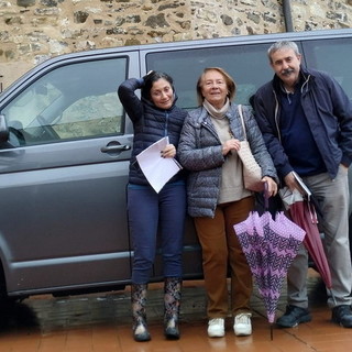 Santo Stefano al Mare: arrivato un nuovo pulmino per il trasporto anziani in collina.