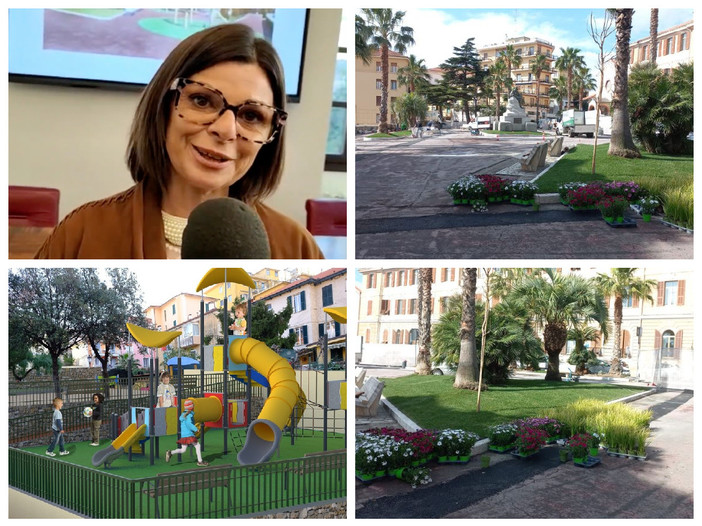 Imperia, nuova vita per piazza Roma: trasformata in un giardino botanico Imperia, nuova vita per piazza Roma: trasformata in un giardino botanico