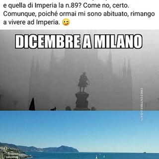 Classifica sulla qualità della vita, l'ironia del vice sindaco Fossati: "Milano al primo posto? Resterò a Imperia, ormai sono abituato"