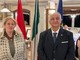 Al Lions Club Ventimiglia passaggio della Campana tra Senia Seno e Mauro Giordano Al Lions Club Ventimiglia passaggio della Campana tra Senia Seno e Mauro Giordano