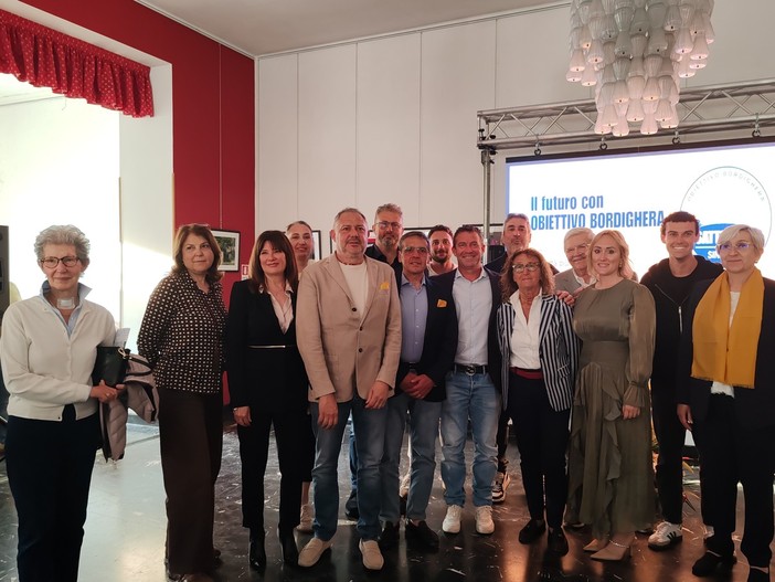Una città più vivibile, attrattiva, moderna e inclusiva: Obiettivo Bordighera presenta il programma amministrativo (Foto e video)