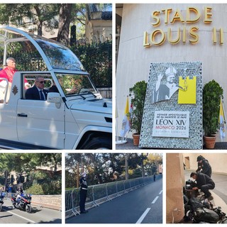 Principato di Monaco blindato, controlli serrati per la visita di Papa Leone XIV (Foto e video)