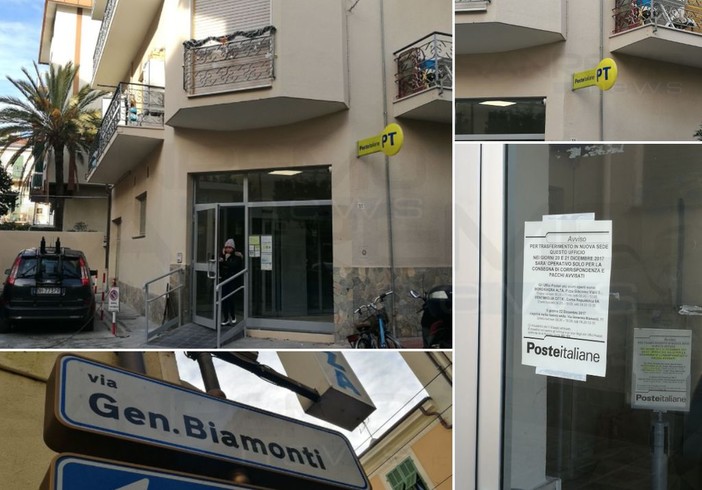 Bordighera: ha aperto quest'oggi il nuovo ufficio postale in via General Biamonti Bordighera: ha aperto quest'oggi il nuovo ufficio postale in via General Biamonti