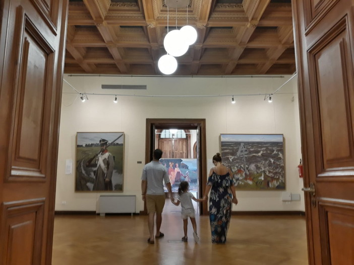 Sanremo: a Villa Ormond, mostra dei giovani pittori russi dell'Accademia di Ilya Glazunov Sanremo: a Villa Ormond, mostra dei giovani pittori russi dell'Accademia di Ilya Glazunov