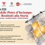 Taggia, Pietre d’Inciampo per non dimenticare: venerdì 17 aprile la posa in memoria di tre deportati