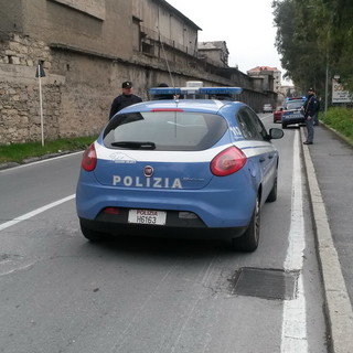Imperia: ancora un pattugliamento della Polizia, posti di blocco oggi pomeriggio sull'Argine Sinistro