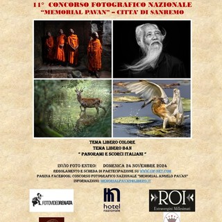 Sanremo: tutto pronto per l'undicesima edizione del Concorso Fotografico Nazionale “Memorial Pavan”