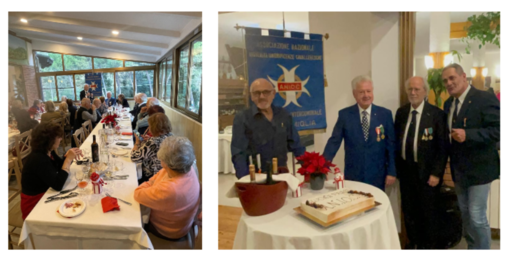 Dolceacqua, pranzo di Natale per l'associazione nazionale insigniti onorificenze cavalleresche di Ventimiglia (Foto)