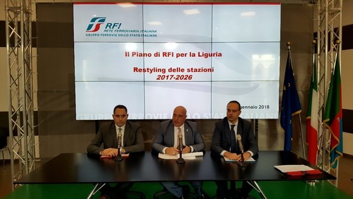 Regione e RFI presentano il programma di interventi per le stazioni ferroviarie, Taggia nel 2019 ma non sarà la sola