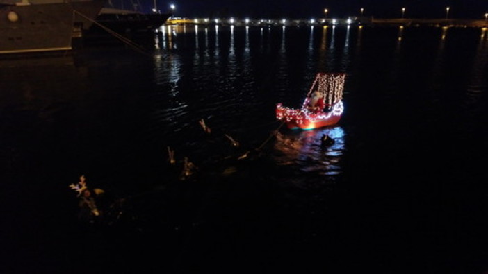Imperia: anche quest'anno Babbo Natale "Sub" verrà dal mare. L'appuntamento la vigilia in Calata Cuneo