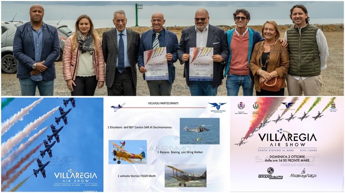 Villaregia Air Show: 2 ottobre non solo Frecce Tricolori su Riva Ligure e Santo Stefano al Mare - Tutti i dettagli della manifestazione Villaregia Air Show: 2 ottobre non solo Frecce Tricolori su Riva Ligure e Santo Stefano al Mare - Tutti i dettagli della manifestazione
