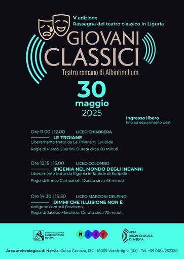 Ventimiglia, il grande teatro antico ritorna ad Albintimilium: il programma Ventimiglia, il grande teatro antico ritorna ad Albintimilium: il programma