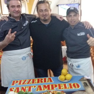Bordighera: l'esclusiva pizza 'La Chiesetta' dal campionato mondiale al menù della Pizzeria Sant'Ampelio