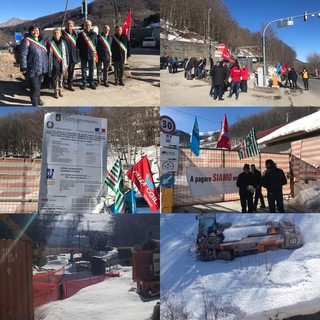 Le immagini della protesta