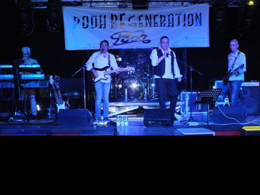 San Bartolomeo al Mare: lunedì sera il grande concerto dei Pooh Regeneration, band riconosciuta ufficialmente dai Pooh