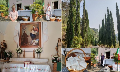 Santa messa e distribuzione del pane benedetto, Ventimiglia celebra Sant’Antonio di Padova (Foto e video)