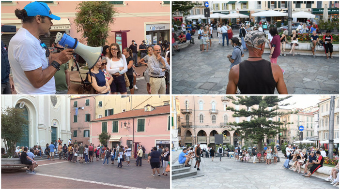 A Imperia e Sanremo la protesta contro il Green pass è un flop: pochi manifestanti in piazza (foto) A Imperia e Sanremo la protesta contro il Green pass è un flop: pochi manifestanti in piazza (foto)