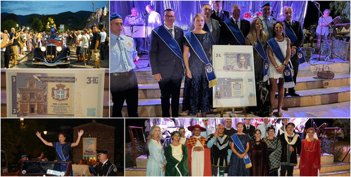 Ecco la prima banconota del Principato di Seborga, la principessa Nina "Mi sento come zio paperone" (foto)