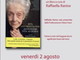 Arma di Taggia: questa sera la presentazione del libro "Rita Levi Montalcini aggiungere vita ai giorni" Arma di Taggia: questa sera la presentazione del libro "Rita Levi Montalcini aggiungere vita ai giorni"