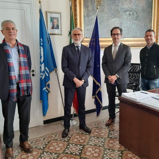 Bordighera: il nuovo Prefetto Armando Nanei in visita a Palazzo Garnier Bordighera: il nuovo Prefetto Armando Nanei in visita a Palazzo Garnier
