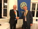 Ieri al Golf, tradizionale cerimonia del passaggio di consegne al Rotary Club Sanremo