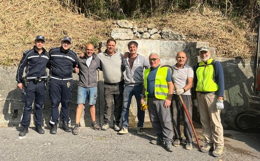 Strada degli Olandesi a Camporosso, Gibelli: "Effettuati diversi interventi di manutenzione" (Foto)