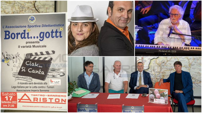 Sanremo: "Ciak... si Canta" il 17 settembre al teatro Ariston, comicità con Franco Rossi e Viviana Porro e... il ricordo di Vittorio De Scalzi