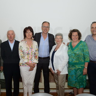 Da sinistra: Mauro Menozzi, Eugenio Nocita, Daniela Cassini, Alberto Biancheri, Costanza Pireri, Anna Maria Asseretto e Leandro Faraldi