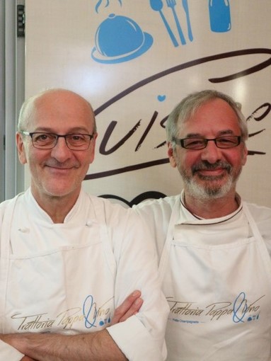 Una interessante coppia di chef per “Pappa e Vino” , la piccola champagnerie nel centro di Acqui Terme (AL)