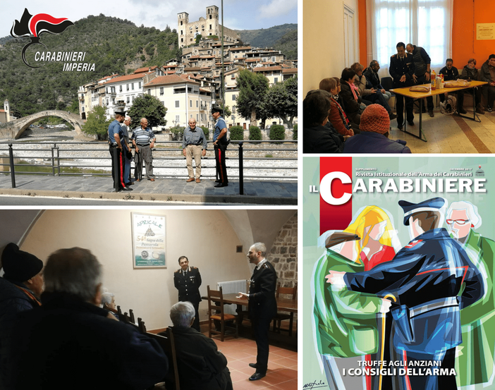 Prevenzione alle truffe: i Carabinieri di Ventimiglia incontrano i cittadini
