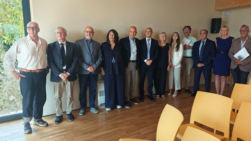 Sanremo, presentato il progetto transfrontaliero Alcotra RivierAlp "Ciclovie e Cammino tra le Alpi e il Mare" (Foto e video)