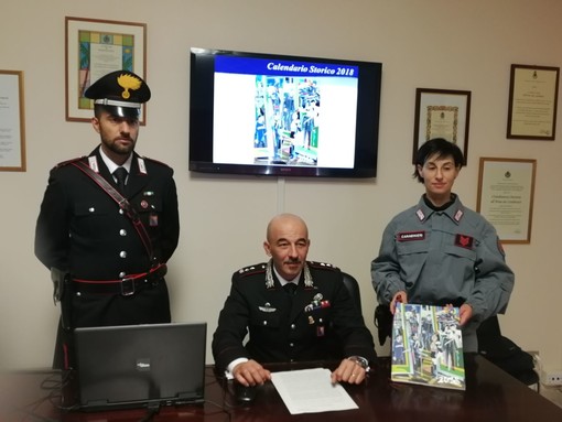 Imperia: presentato il Calendario Storico 2018 dei Carabinieri. 'I valori etici e sociali dell’Arma' il tema della pubblicazione