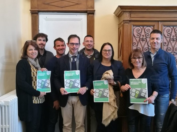 Bordighera Green Eco - Commerce: presentato il progetto ecologico per gli esercenti realizzato in collaborazione con Confcommercio