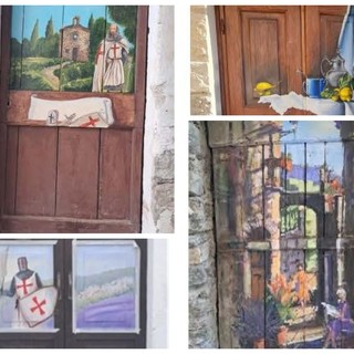 Arte nell'entroterra, galleria a cielo aperto tra le porte antiche del centro storico di Olivetta San Michele (Foto) Arte nell'entroterra, galleria a cielo aperto tra le porte antiche del centro storico di Olivetta San Michele (Foto)