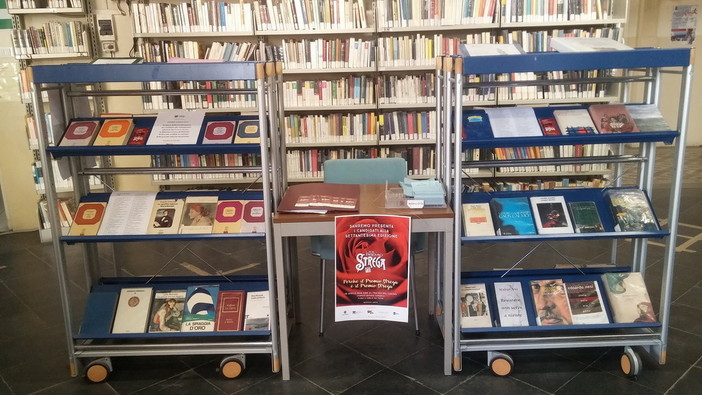 Sanremo: per il ‘Premio Strega’ la Biblioteca dedica uno scaffale ai libri vincitori delle edizioni passate Sanremo: per il ‘Premio Strega’ la Biblioteca dedica uno scaffale ai libri vincitori delle edizioni passate