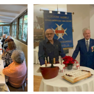 Dolceacqua, pranzo di Natale per l'associazione nazionale insigniti onorificenze cavalleresche di Ventimiglia (Foto)