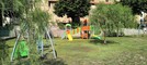 Verde pubblico a Camporosso, taglio dell'erba al parco giochi Padre Santo. Gibelli: "Calendario degli interventi rispettato con regolarità" (Foto)