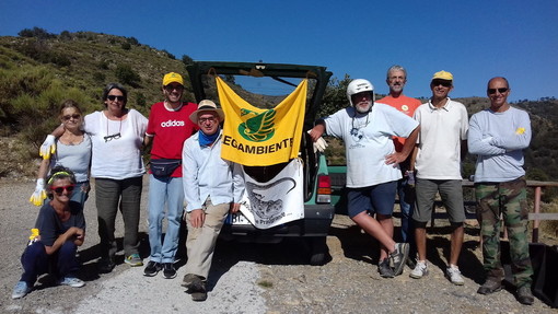 Nell'ambito delle iniziative di 'Puliamo il Mondo', ieri a Pompeiana giornata dedicata alla pulizia di una zona del SIC