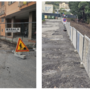 Vallecrosia, parcheggio in via San Vincenzo: iniziati i lavori di asfaltatura (Foto)