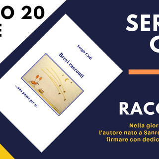 Sanremo: sabato la presentazione del libro del matuziano Sergio Gioli